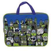 Папка Centrum 70524 Монстрики, А4, текстильная, увеличенная боковина 75мм,полиэстер