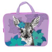 Папка Centrum 70870 Олень, формат А4, текстильная, увеличенная боковина 75мм