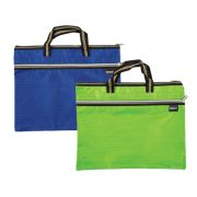 Папка-портфель Centrum 89828 (29.5x37cм) с ручкой, на молнии (полиэстер)