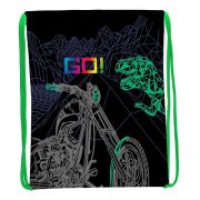 Мешок для обуви Centrum 70853 Go Dino, 1 отделение, 370*470 мм,полиэстер, 210 ден