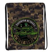 Мешок для обуви Centrum 70854 Танк, 1 отделение, 370*470 мм, полиэстер, 210 ден