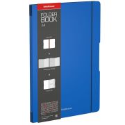 Тетрадь 48лист. клетка ЕК 48230 А4 2 блока folderbook CLASSIC синий