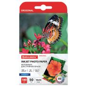 Фотобумага BRAUBERG 363971 матовая односторонняя А6 10*15, 50л 180г/м2