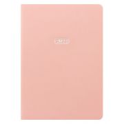 Еженедельник Letts 1136591 PASTEL A5 2022г 160стр. белые стр сереб. срез пудровый 412 170042