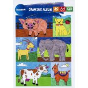 Альбом д/рис-я 20лист. Centrum 80828 A4 20 л. 120 г/м2