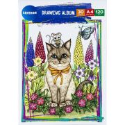 Альбом д/рис-я 30лист. Centrum 80829 A4 30 л. 120 г/м2 Кот и мышка