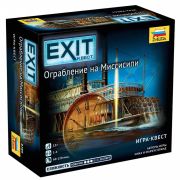 Настольная игра «Exit. Ограбление на Миссисипи» 5381211 арт.8789