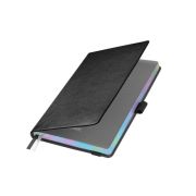 Ежедневник недатир Portobello Galaxy 24284.010 145х210, 256 стр, чёрный/голограф. фольга срез
