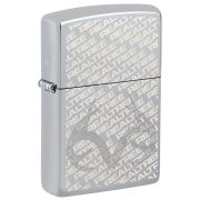 Зажигалка ZIPPO 48 751 Reatree® с покрытием High Polish Chrome, латунь/сталь, серебристая, 38x13x57