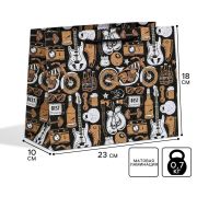 Пакет подарочный ламинированный горизонтальный, «For the best man», MS 23 х 18 х 10 см 4733804