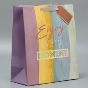 Пакет подарочный ламинированный, упаковка, «Лови момент», 25.4 х 30.5 х 12.7 см 9411609