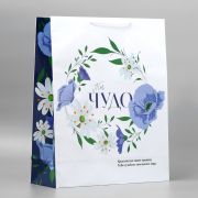 Пакет подарочный ламинированный, упаковка, «Ты чудо», 40 х 49 х 15 см 10084301