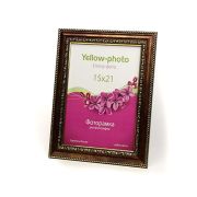 Фоторамка пластиковая Еллоу-Фото 15x21 к. 149-6(i) Майолика Медь