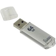 Флэш Диск SmartBuy 64GB V-Cut Silver USB2.0 SB64GBVC-S