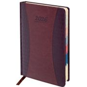 Ежедневник GALANT CombiContract 117487 датированный 2026 А5 (148*218мм), коричневый