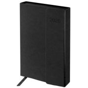 Ежедневник GALANT Magnetic 117483 датированный 2026 А5 (148*218мм), магнитный клапан, черный