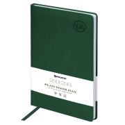 Ежедневник датированный BRAUBERG Favorite 117239 А4, зеленый, 2026г.