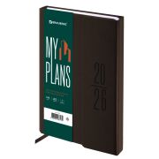 Ежедневник датированный BRAUBERG Towny 117041 А5, коричневый, 2026г.