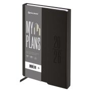 Ежедневник датированный BRAUBERG Toyny 117039 А5, чёрный 2026г.