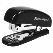 Степлер BRAUBERG №10 Nero чёрный 222544