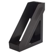 Лоток BRAUBERG 237009 вертикальный черный 100 мм, черный