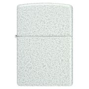 Зажигалка ZIPPO 46 020 Classic с покрытием Glacier, латунь/сталь, белая, матовая