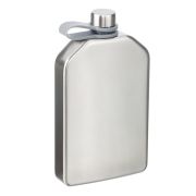 Фляжка SP801-8 S.Quire 0,24 л, сталь, серебристая, матовая 1508YА