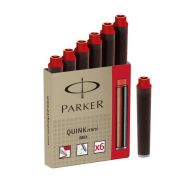 Картридж Parker S0767230 красный мини 1штука S0767230