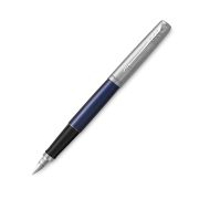 Ручка перьевая Parker Jotter Core F63 (2030950) Royal Blue CT M сталь нержавеющая подар.кор.