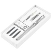 Набор  Pierre Cardin I-SHARE PCI-001-0, прозр, роллер+сменная насадка с пером М, конвертер, 3 картр.