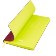 Ежедневник недатированный Portobello Trend, Latte NEW,LXX15254.050 145х210, 256 стр, бордо/лимонный