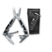 Нож Stinger MT-3011 ВК многофункцилнальный в чехле, 10 инстр, 12 насадок