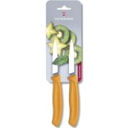 6.7636.L119B Нож столовый  Victorinox (оранжевый) 6.7636.L119