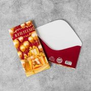 Конверт для денег «С юбилеем!», золотые шары, 16.5*8 см 4126373