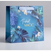 Пакет ламинированный квадратный «Magic», 22*22*11 см 5226233
