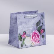 Пакет ламинированный квадратный «Лишь для тебя», 14*14*9 см, 3680989