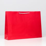 Пакет ламинированный, красный, 38 х 53,5 х 13 см 7182431