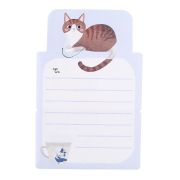 Блок самокл. бумажный Deli EA55802 76х50мм 20лист. ЖИВОТНЫЕ ассорти