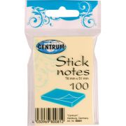 Стикеры CENTRUM 80081 76*51мм св.жёлтые