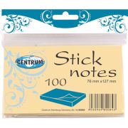 Стикеры CENTRUM 80084 76*127мм св.жёлтые