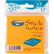 Стикеры CENTRUM 82210 76*76мм цветные неон