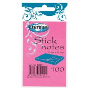 Стикеры CENTRUM 82211  76*51мм розовые