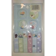 Стикеры CENTRUM 84298 набор фигурных стикеров Котики, бумажные,10 штук в наборе