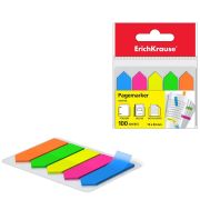 Закладки ЕК31178 самоклеющиеся неон 12*44мм 5цв.25л.стрелки пласт.