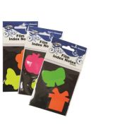 Клейкие индексы Centrum 87406 пластиковые, 2 цвета по 20 листов, размер 45*45мм, фигурные