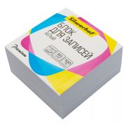 Блок для записей бумажный Silwerhof Премиум 1478754 90х90х50мм 80гр/м2, 100% белый