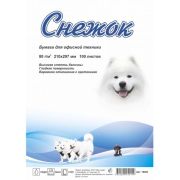 Бумага Снежок 80гр/м A4 100листов 96% арт 16208