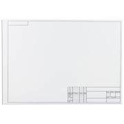 Папка для черчения 10листов А4 М107/10ГРШ рамка со штампом гориз