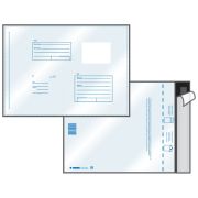 Пакет почтовый 360*500 п/э, Кому-куда, стрип