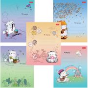 Тетрадь 12лист. линия HATBER 12Т5В2_23689 Приключения кота Пирожка